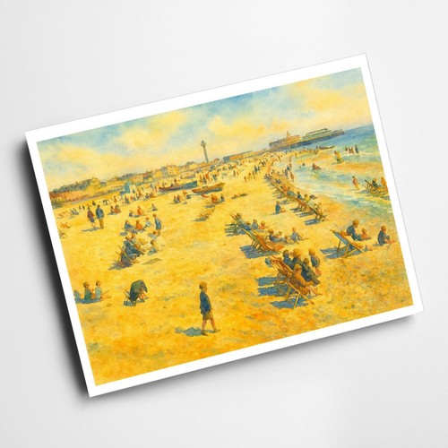 Print the beach - the,