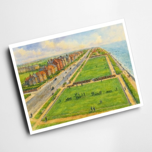 Print looking north from - a4,
