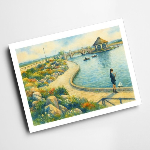 Print the boating lake - a3,