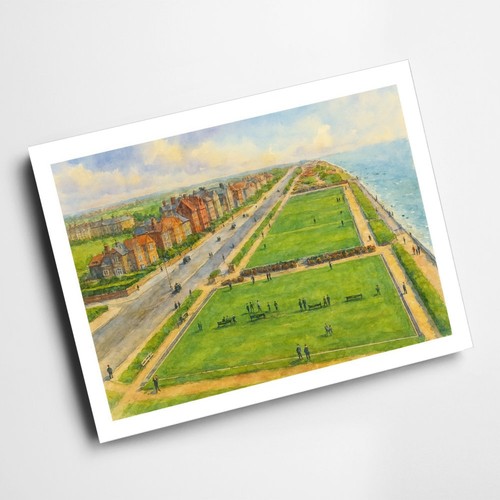 Print looking north - print, from