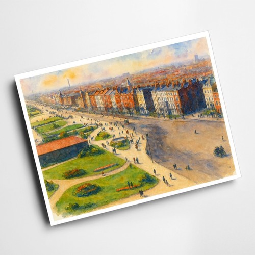 Print marine parade from - print,